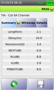 CAT6A Certification Testing: When Seconds Matter